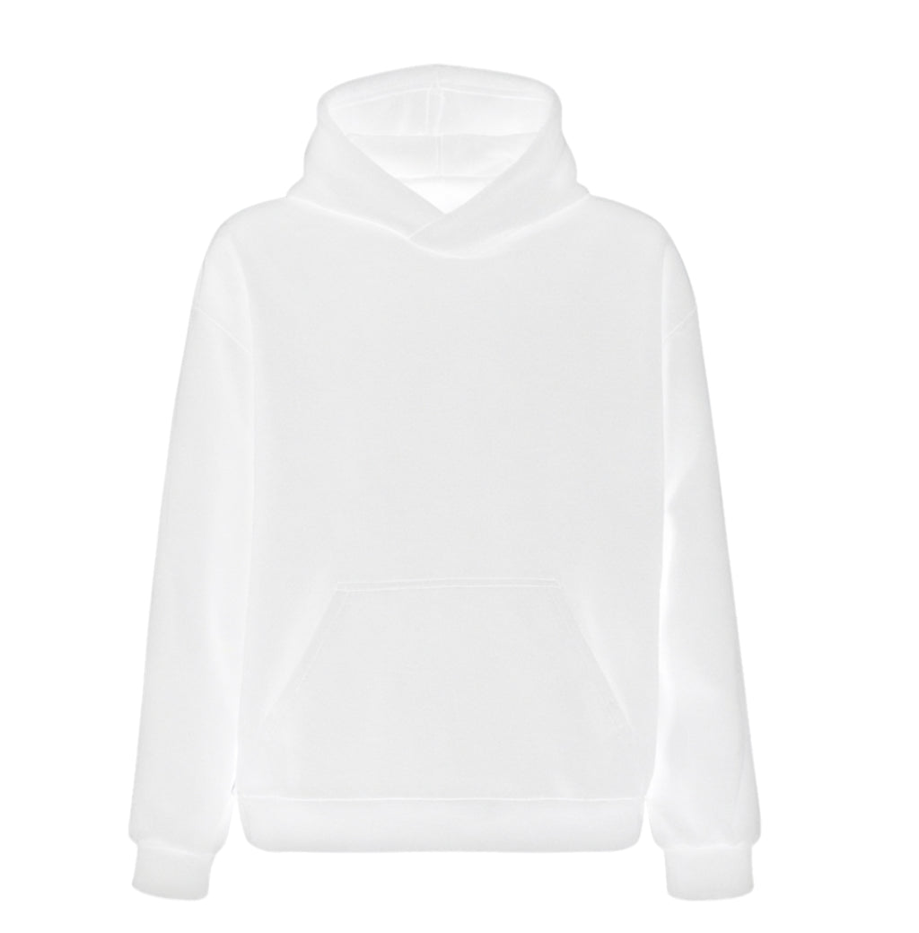 White Custom Hoodie (Unisex)